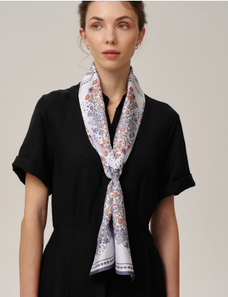 Картинка Шовковий шарф «Слобожанщина. Ранкова роса»